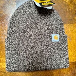Carhartt Heathered Brown Knit Cuffed Beanie